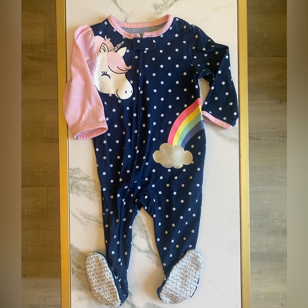 Carters 12 month sleeper! Good used condition!